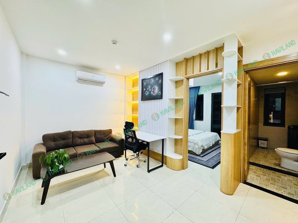 Căn hộ 1 phòng ngủ đường Trần Bạch Đằng, Đà Nẵng - View đẹp, đầy đủ tiện nghi!