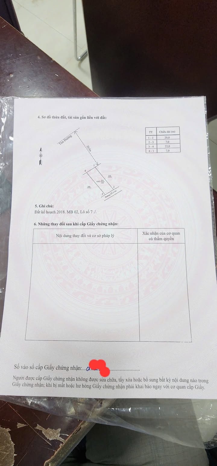 Đất nền Quốc lộ 10, xã Hậu Lộc, 154m² giá 1.4 tỷ - Cơ hội đầu tư lý tưởng!