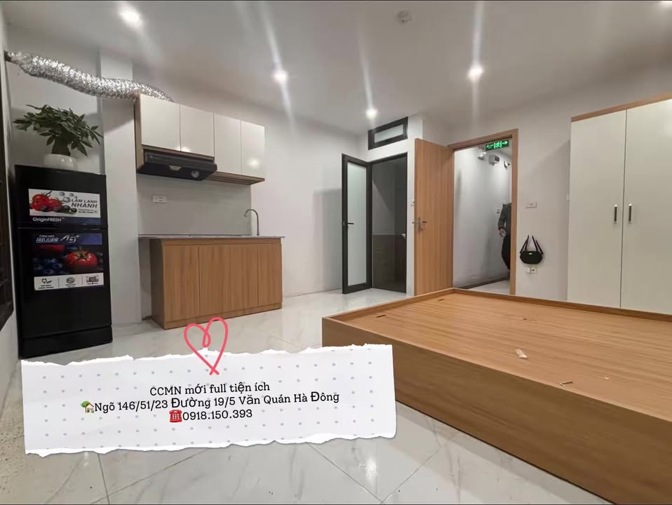 Cho thuê CCMN Văn Quán, Hà Đông - Full nội thất, vào ở ngay!