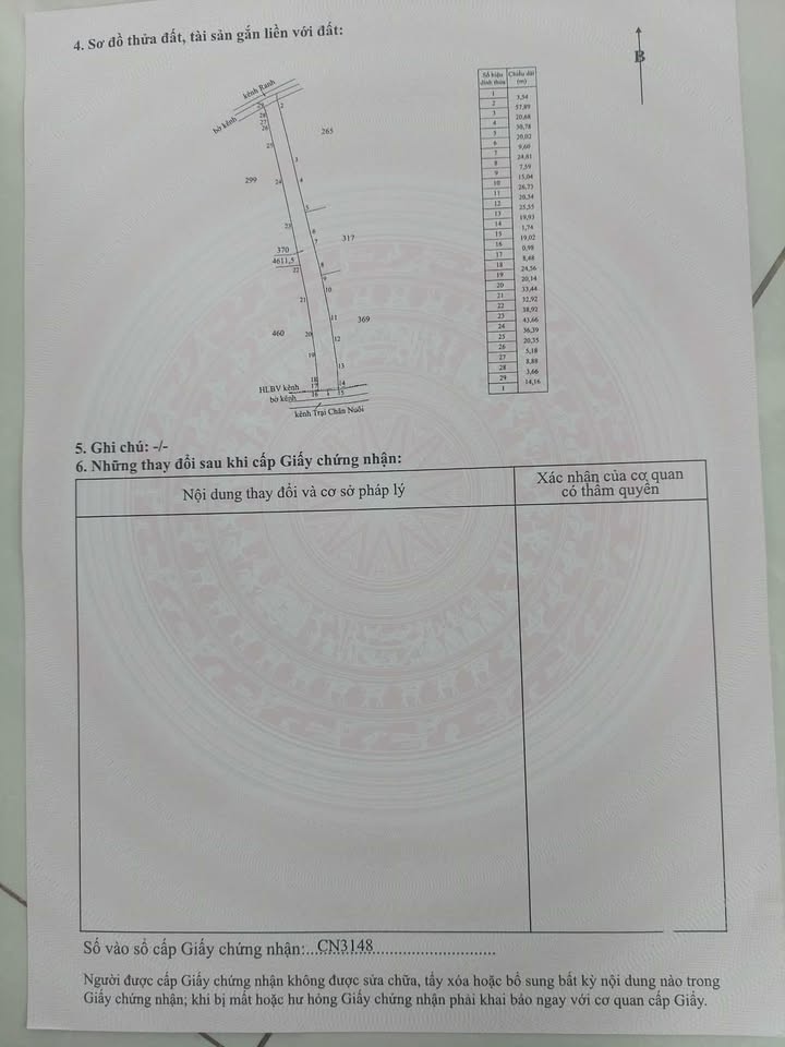 Đất ruộng 4 công 6 ấp Thạnh Hưng, Gò Công Tây 1.61 tỷ - Đầu tư sinh lời ngay!