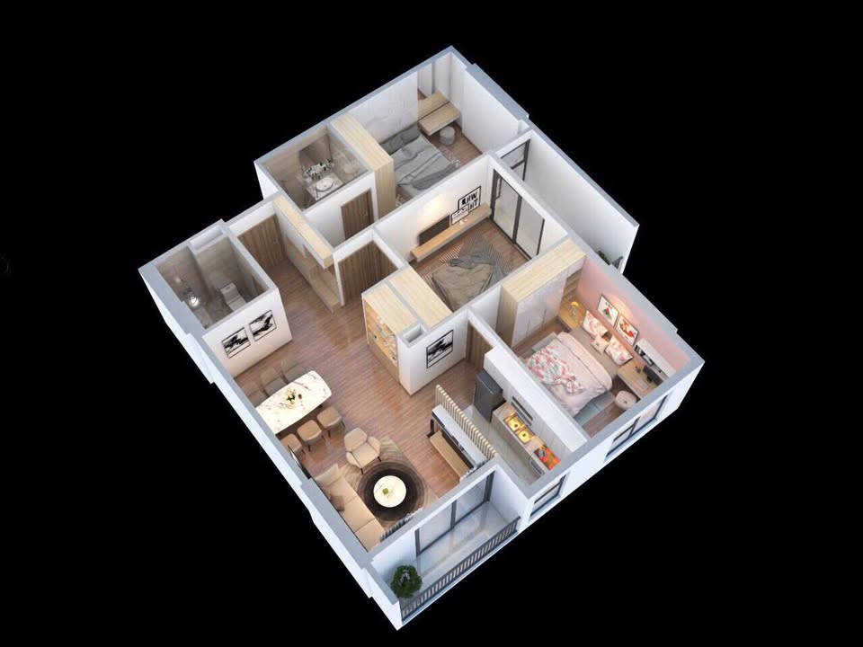 Căn hộ 3PN Chung cư Bình Minh Garden Long Biên 92m² - Nhà mới, nội thất đẹp, sổ đỏ chính chủ!