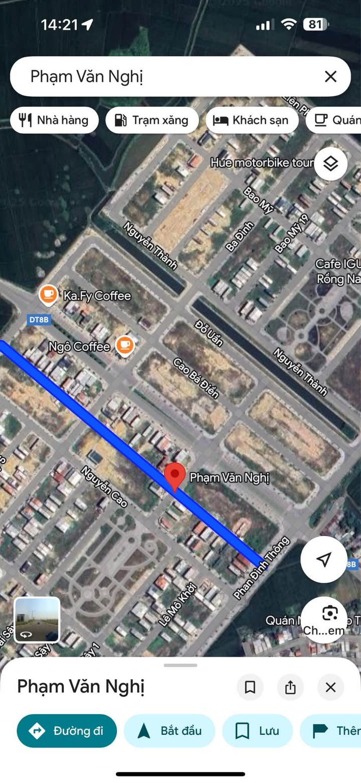 Đất nền Hương Sơ TP Huế 80m² giá 1 tỷ - Sổ hồng chính chủ, vị trí đắc địa!