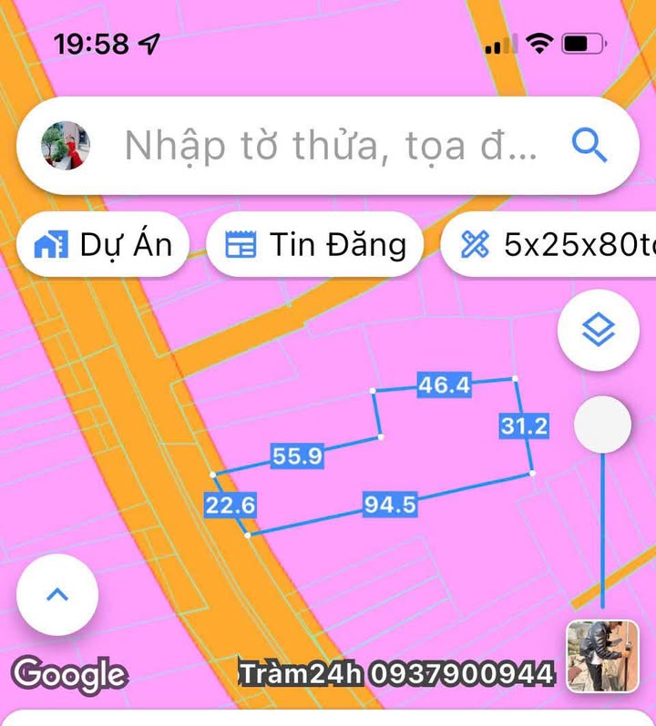 Đất mặt tiền đường Xuyên Phước Cơ, Hồ Tràm, 2 sào 7 - Giá 41 tỷ, phù hợp kinh doanh khách sạn!