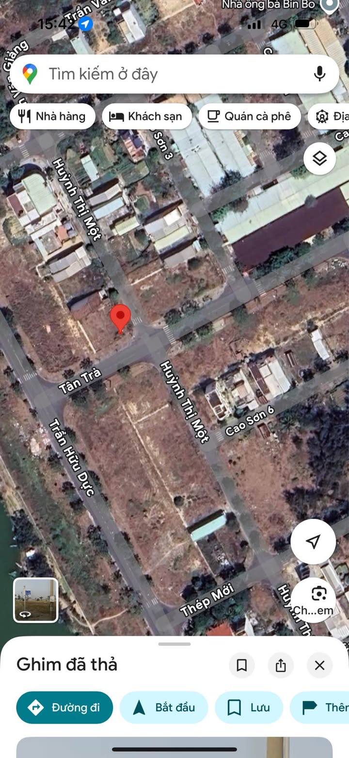 Đất nền góc 2 mặt tiền Tân Trà, 199m² giá 15 tỷ - Vị trí đắc địa gần sông Cổ Cò!