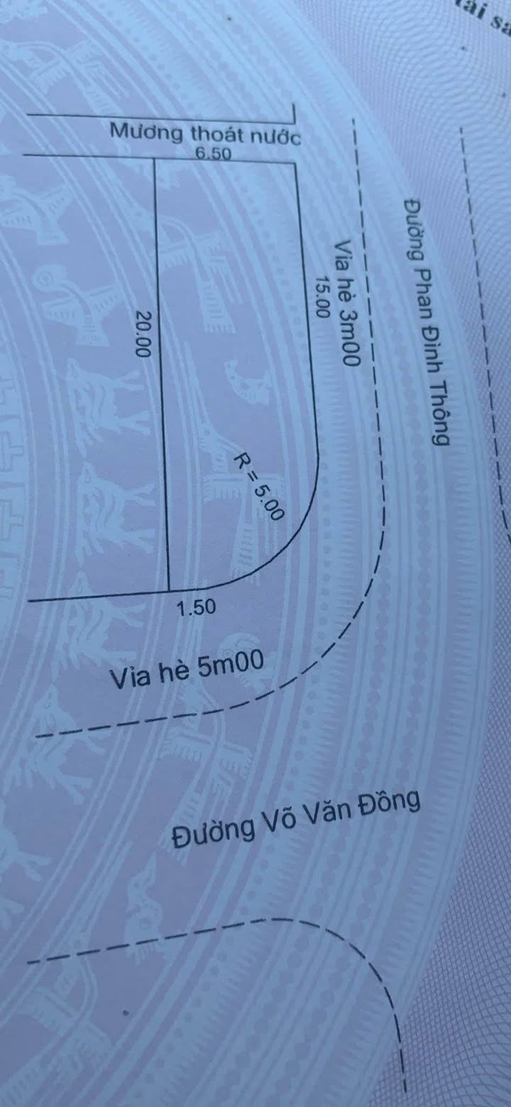 Đất nền lô góc 2 mặt tiền Phan Đình Thông & Võ Văn Đồng 127m² - Cơ hội đầu tư hấp dẫn!