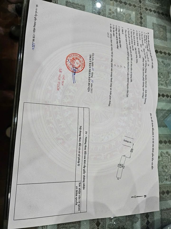 Đất mặt đường kinh doanh 191C thôn Cát Tiền, Gia Lộc 90m² - Cơ hội đầu tư sinh lời!