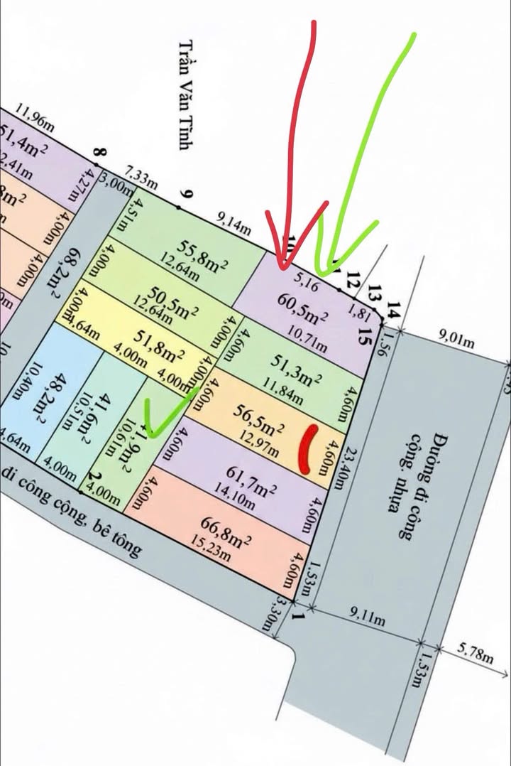 Đất nền Đào Yêu An Dương 60.5m² giá 1.95 tỷ - Mặt đường nhựa mới làm!