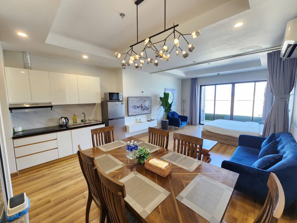 Căn hộ TMS Quy Nhơn 28m² giá 6 triệu - Full nội thất, view biển tuyệt đẹp!