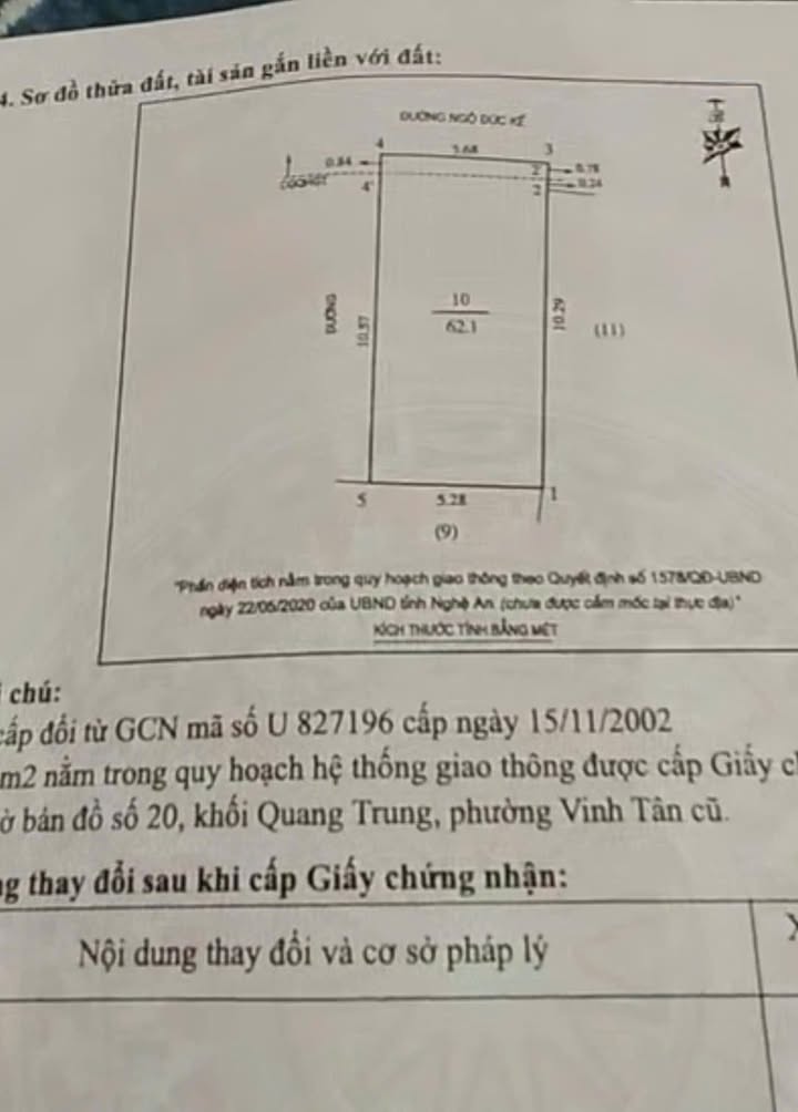 Nhà 3 tầng mặt đường Ngô Đức Kế, phường Trường Vinh, Nghệ An - Giá chỉ 6 tỷ, kinh doanh thuận lợi!