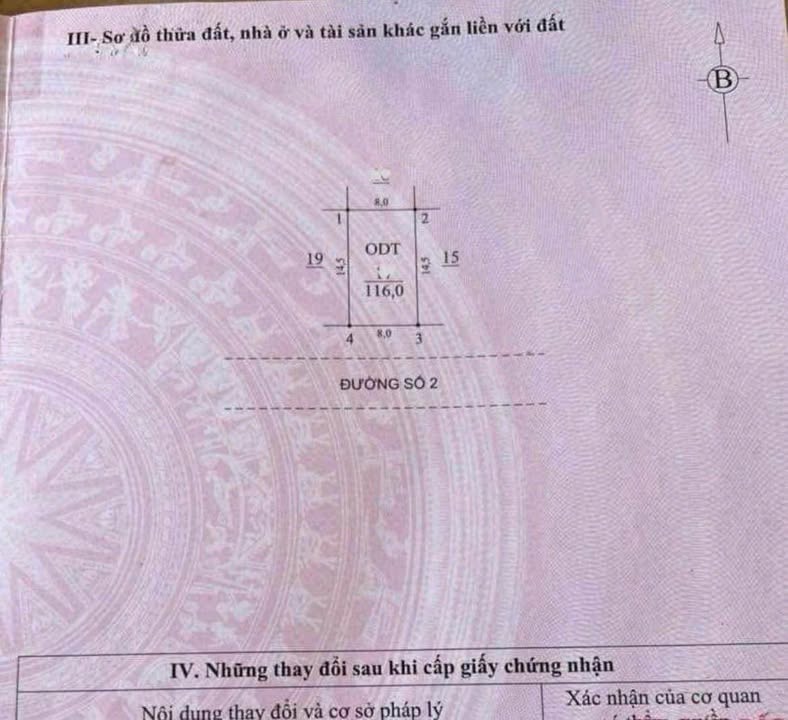 Đất nền KĐT Ngọc Bảo Viên Quảng Ngãi 116m² giá 3 tỷ - Lô đẹp hướng Nam!