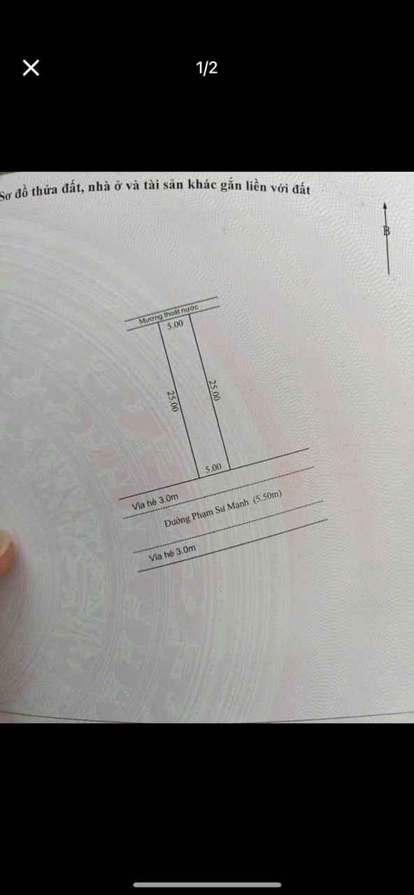 Đất nền Đà Nẵng 125m² giá 6.35 tỷ - Cơ hội đầu tư tuyệt vời!