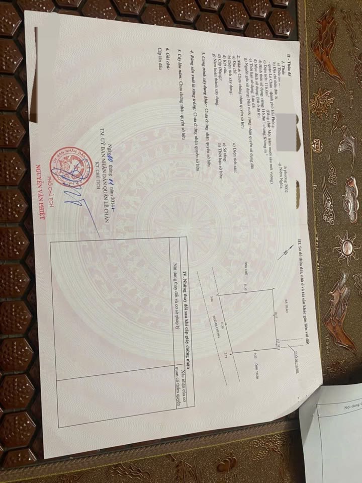 Đất Lê Chân Hải Phòng 116m² giá 8.12 tỷ - Mặt ngõ thông kinh doanh