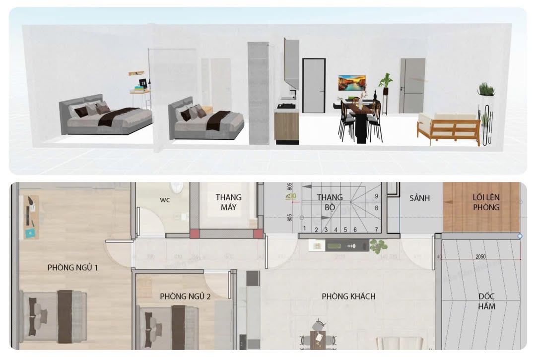 Căn hộ 2 phòng ngủ tại ngõ 76 Trung Văn - Full nội thất, giá thỏa thuận!