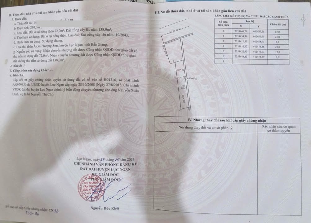 Đất mặt đường Quốc lộ 31 - TDP Ải, Phượng Sơn, 210m² - Cơ hội đầu tư sinh lời!