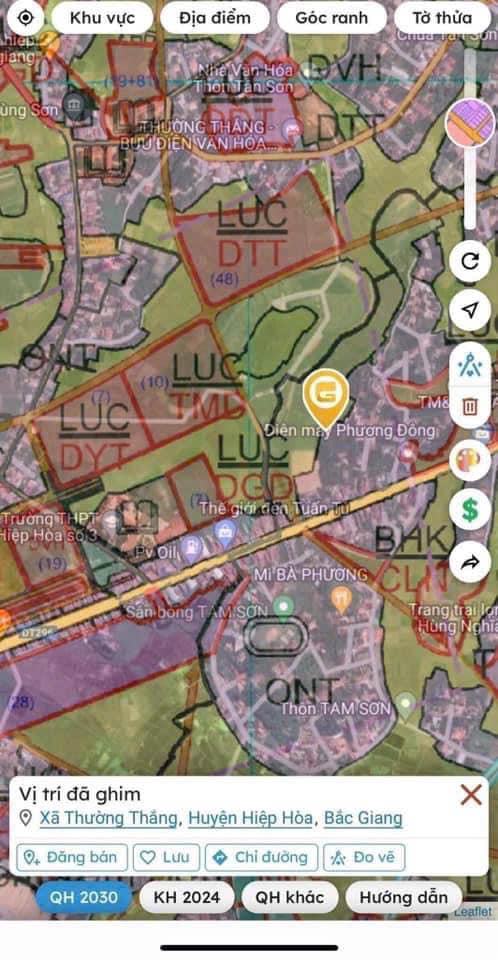 Đất Thường Thắng, Hiệp Hòa 200m² giá chỉ 6xx triệu - Cơ hội đầu tư hấp dẫn!