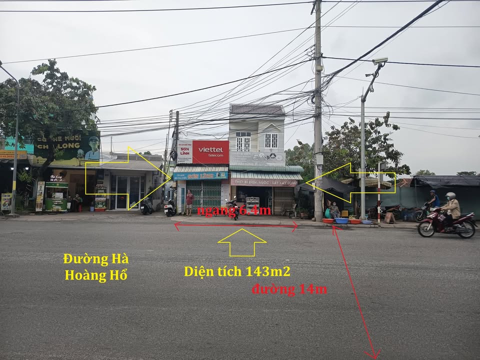 Đất nền 143,1m² nở hậu đường Hà Hoàng Hổ, Long Xuyên - Giá chỉ 15 tỷ!