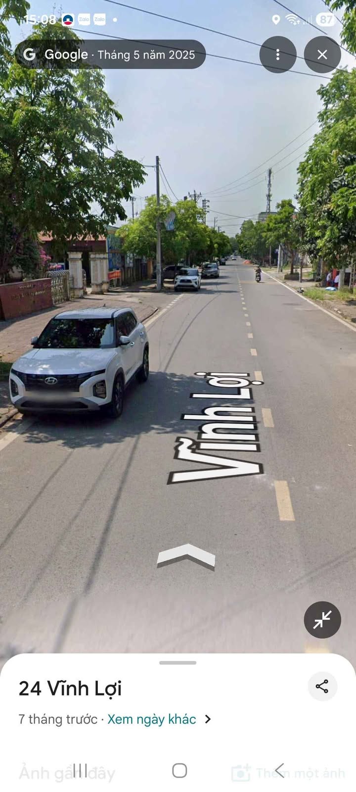 Đất Nền 100m² Đường 24 Vĩnh Lợi, Ninh Mỹ - Giá 5 tỷ, Hướng Tây Nam