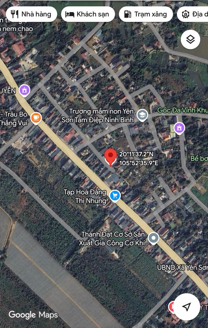 Đất nền Yên Sơn Tam Điệp 375m² giá chỉ 2 tỷ - Đường rộng, xe ô tô vào tận nơi!