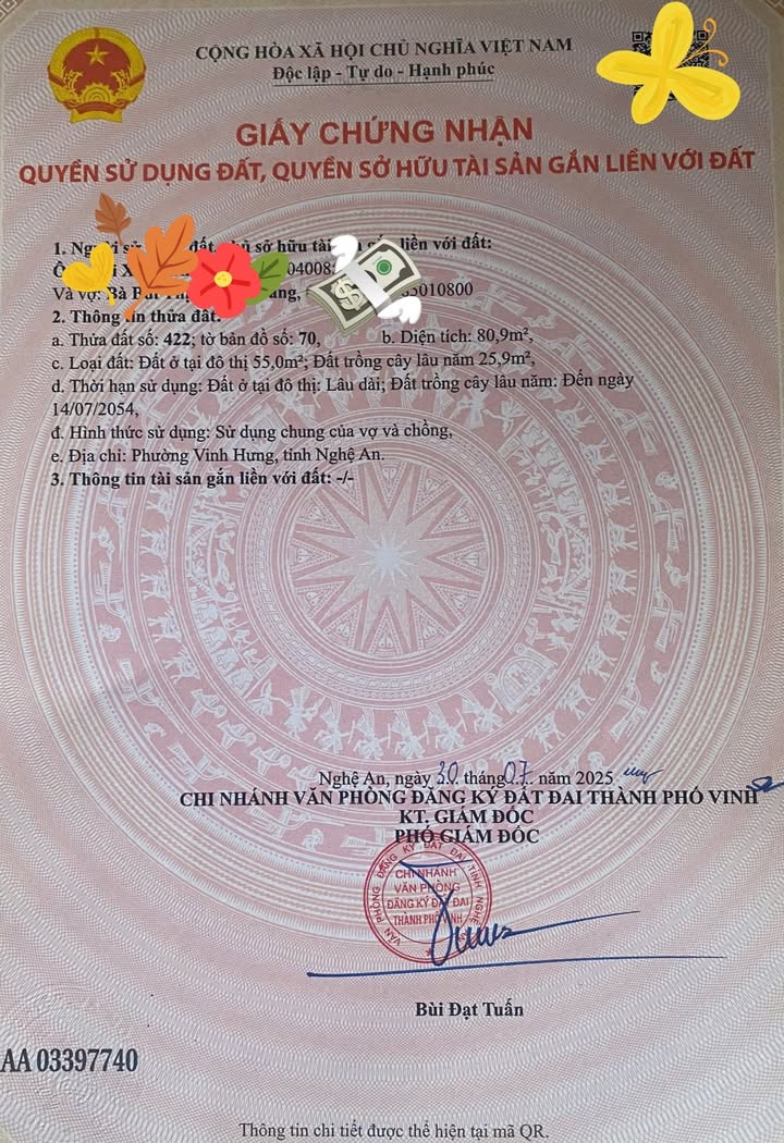 Đất nền Nghi Liên 80m² giá 1.8 tỷ - Tiềm năng tăng giá cao!