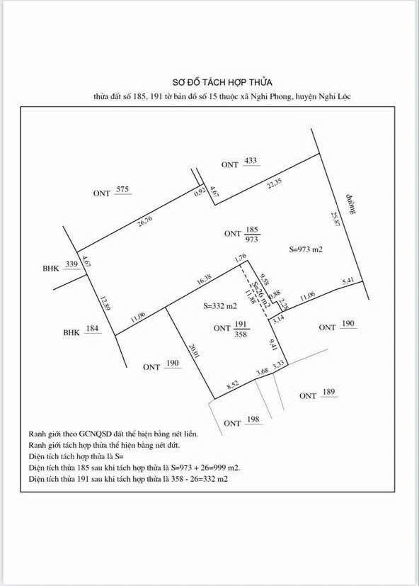 Đất nền Nghi Phong, Vinh 332m² giá 2.7 tỷ - Đầu tư sinh lời ngay!