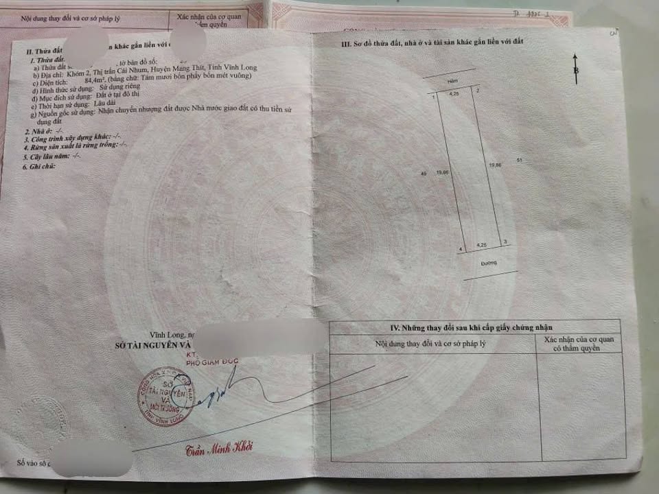 Nhà cấp 4 Cái Nhum 84m² giá 1.6 tỷ - Sẵn sàng vào ở ngay!