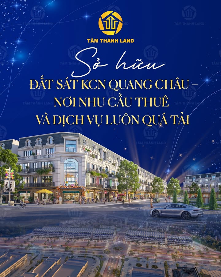 Shophouse Cenexus Park Bắc Giang 85m² - Đầu tư sinh lời ngay sát KCN Quang Châu!