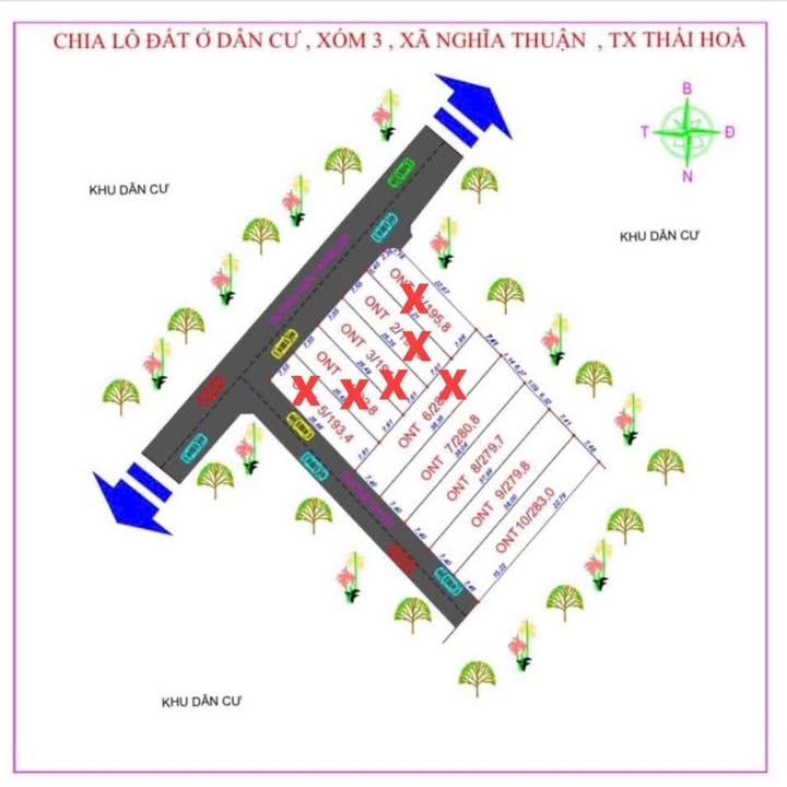 Đất nền Nghĩa Thuận Thái Hòa 280m² giá chỉ 5xx - Cơ hội đầu tư tuyệt vời!