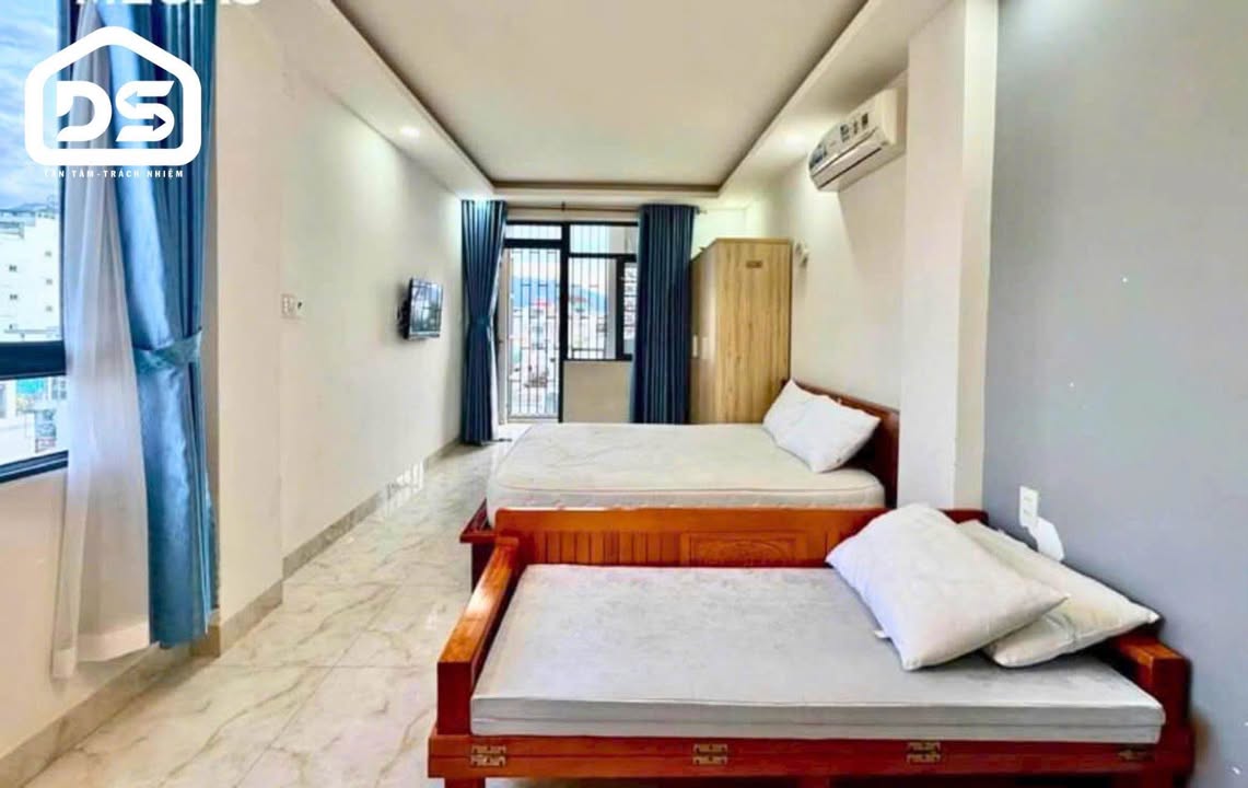 Căn hộ cho thuê Nguyễn Hữu Huân, Tân Lập, Nha Trang 35m² - Full nội thất, giá 6 triệu