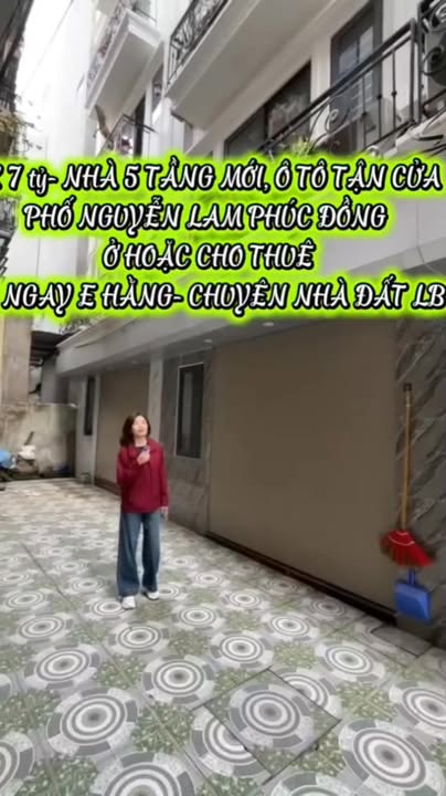 Nhà phố Vinhomes Riverside Long Biên 30m² giá 7 tỷ - Đầu tư sinh lời hấp dẫn!