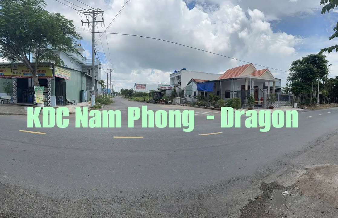 Đất nền 2 mặt tiền KDC Nam Phong - Tây Ninh, 91m² chỉ 1.5 tỷ - Sổ hồng chính chủ!