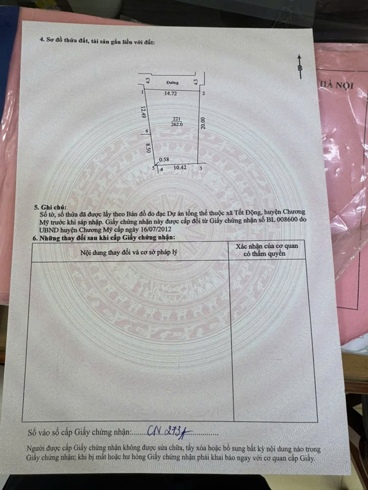 Đất đẹp 80m² tại Thôn Giữa, Chương Mỹ giá 1.65 tỷ - Ô tô vào tận nơi!