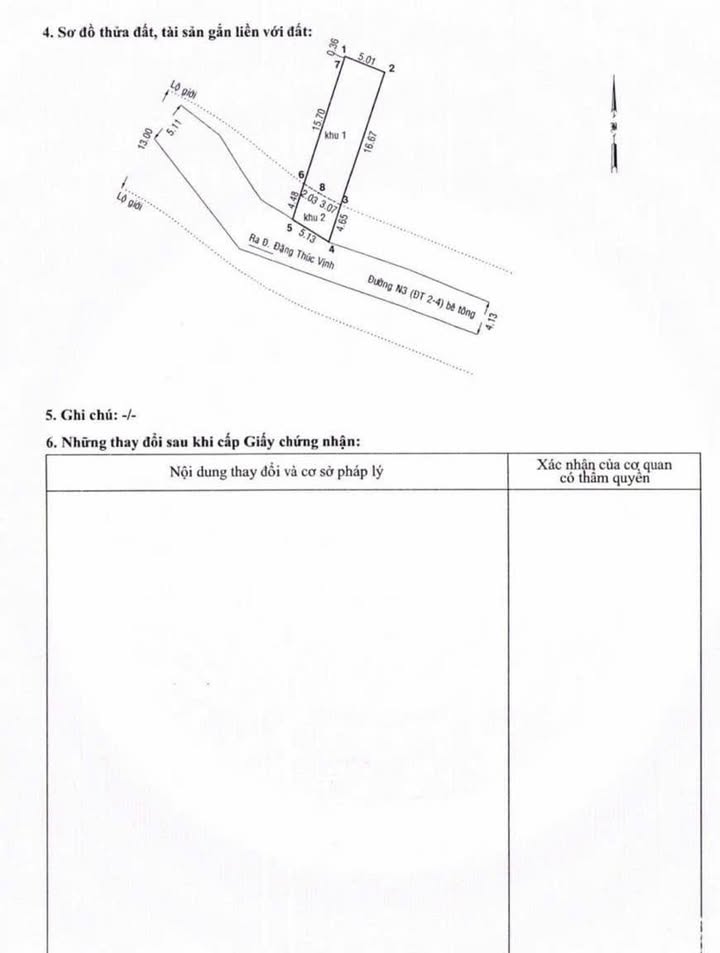 Đất thổ cư ấp 6 Đông Thạnh Hóc Môn 105m² giá 3.7 tỷ - Khu vực phát triển tiềm năng!
