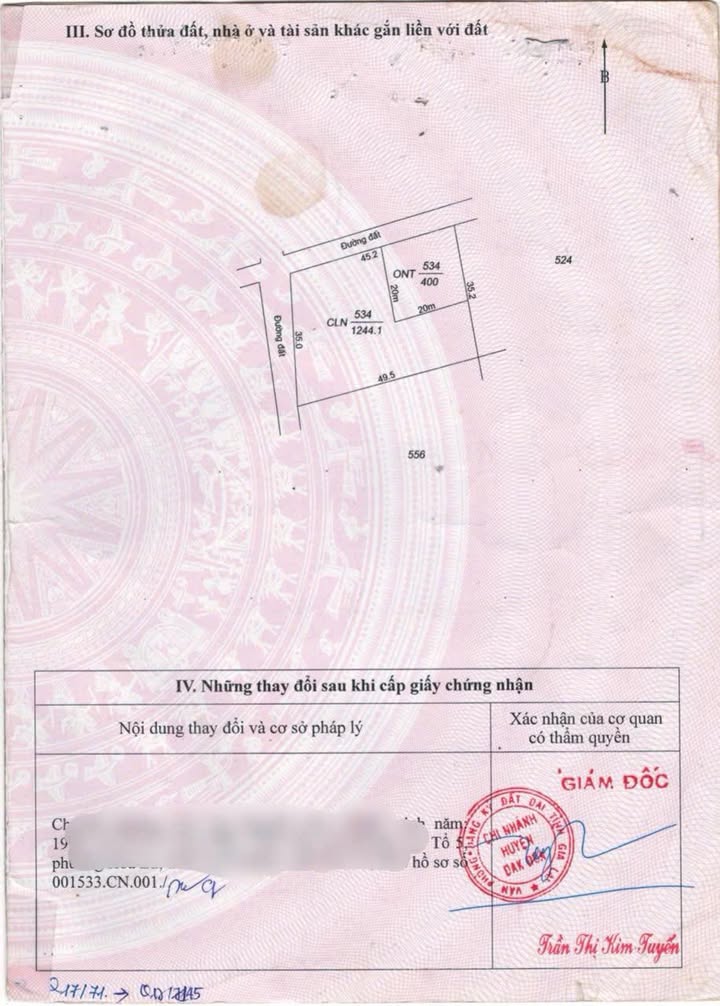 Đất nền Glar, Đăk Đoa, Gia Lai 400m² - Giá chỉ 2 tỷ, 2 mặt tiền đường!