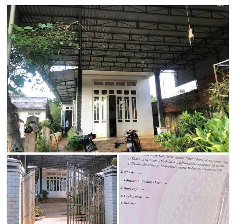 Nhà bán tại xã Krông Búk, Đắk Lắk, diện tích 364m², giá chỉ 1.2 tỷ - Cơ hội đầu tư tuyệt vời!