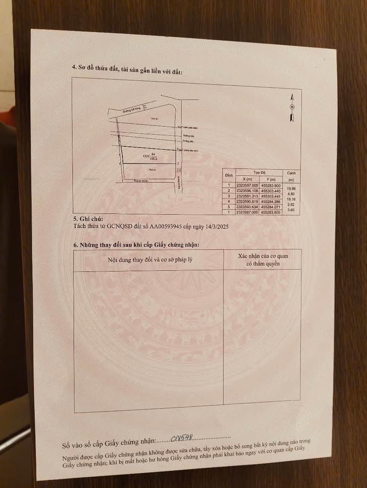 Đất nền Cẩm Sơn 105m² giá 820 triệu - Cần tiền bán gấp!