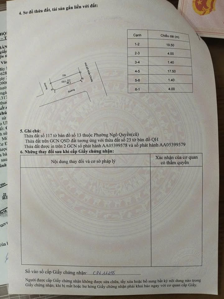 Đất nền 3 mặt tiền Ngô Quyền Vĩnh Yên 96m² giá 4 tỷ - Vị trí đắc địa bên hồ!