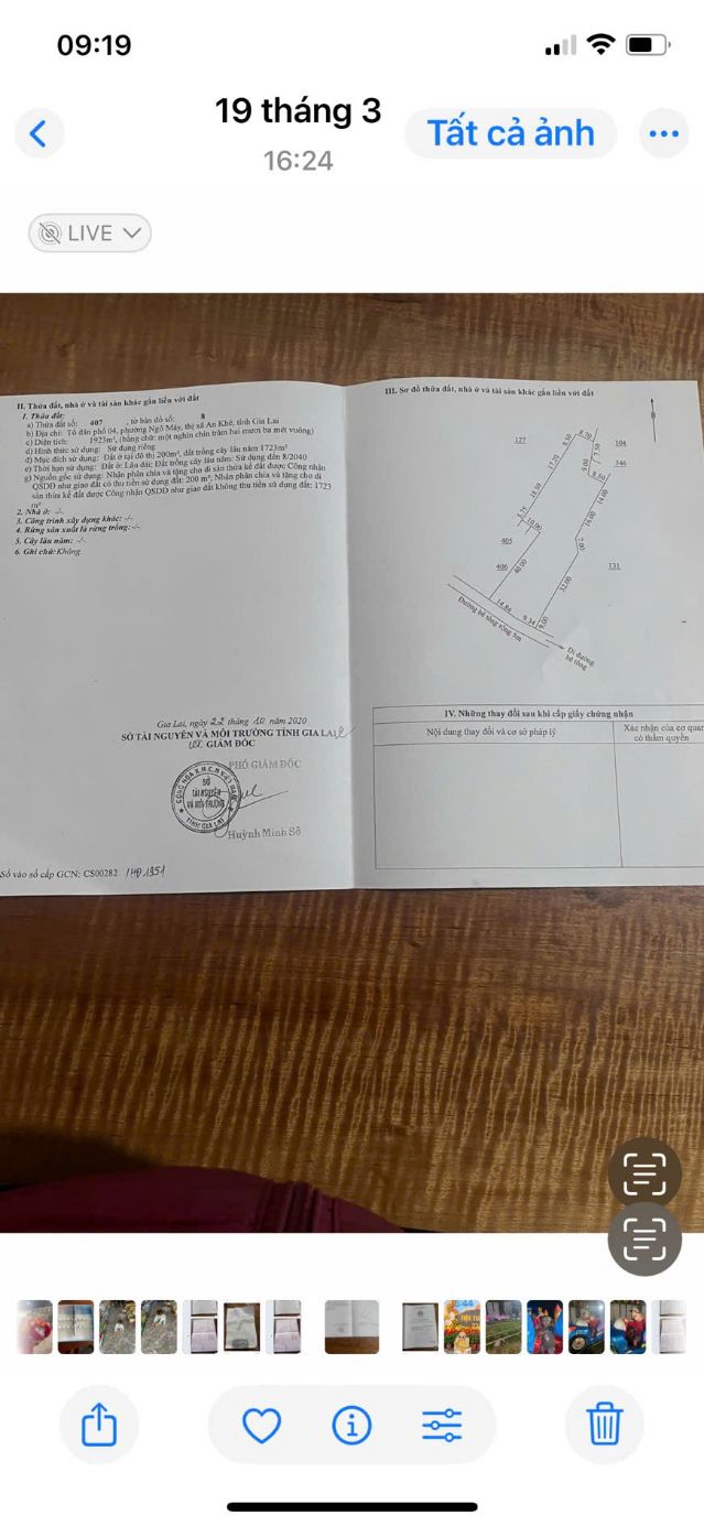 Đất nền An Khê 720m² giá 1 tỷ - Đầu tư sinh lời ngay!