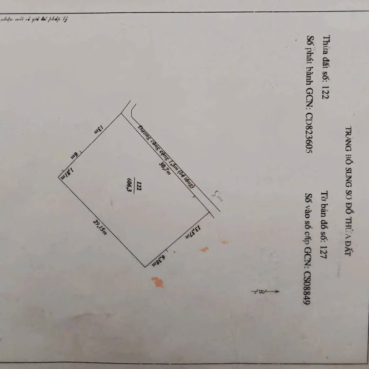 Đất trống 606m² + 18 phòng trọ tại Thị Trấn Bến Lức - Giá 3.7 tỷ