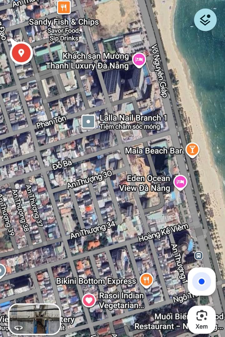 Đất nền 3 mặt tiền Đỗ Bá, Mỹ An, Đà Nẵng 196m² giá 30 tỷ - Cơ hội đầu tư lý tưởng!