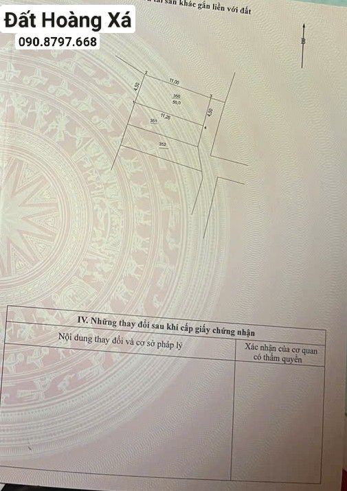 Đất thổ cư 50m² thôn Hoàng Xá, Khánh Hà - Đỗ xe 7 chỗ trước cửa chỉ 3 tỷ!