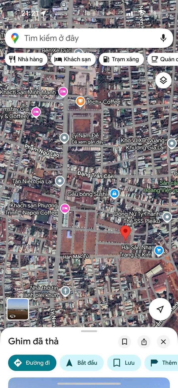 Đất nền SH Land Pleiku 105m² giá 1.7 tỷ - Đường quy hoạch bàn cờ rộng rãi!