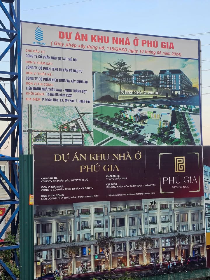 Lô đất áp góc Phú Gia Residence Hưng Yên 93m² giá 7.18 tỷ - Cơ hội đầu tư lý tưởng!