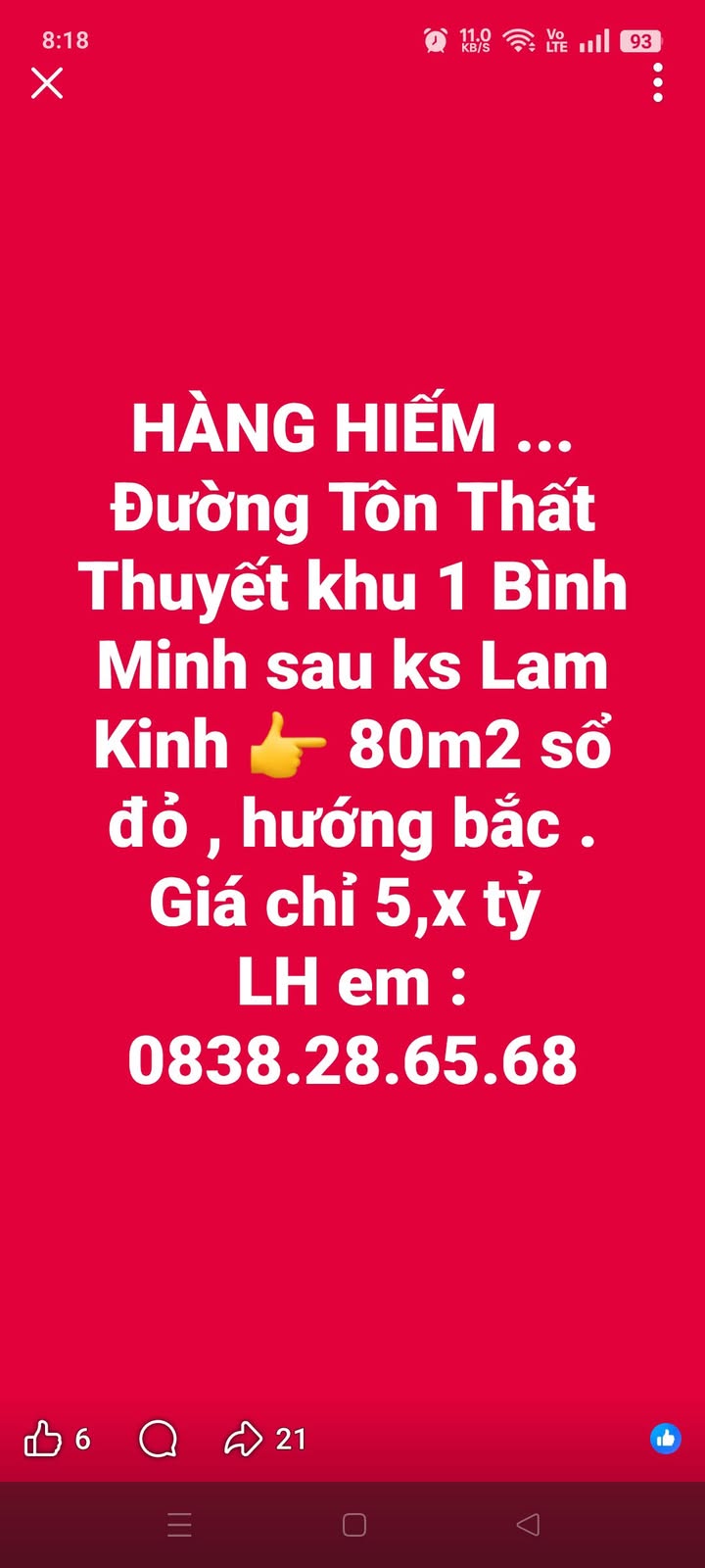 Đất nền đường Tôn Thất Thuyết, Bỉm Sơn 80m² giá chỉ 5 tỷ - Cơ hội đầu tư hiếm có!