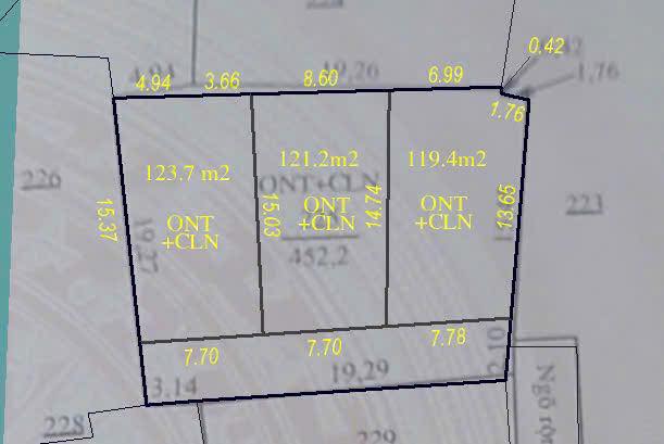Đất nền Quảng Lưu 65m² giá chỉ 200 triệu - Mặt tiền gần 8m lý tưởng cho đầu tư!