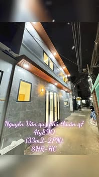 Nhà 2 mặt tiền Nguyễn Văn Quỳ, Phú Thuận Q7 33m² giá 4.89 tỷ - Đang cho thuê 6 triệu/tháng!