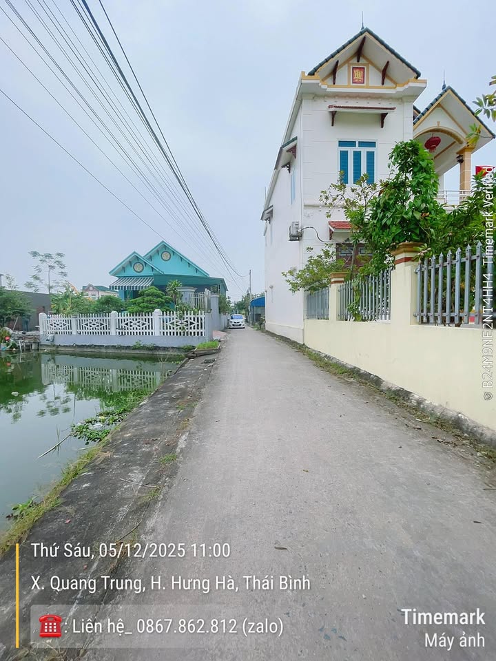 Đất Dân Chủ Hưng Hà 126m² giá 900 triệu - Được tặng nhà cấp 4 ngay!