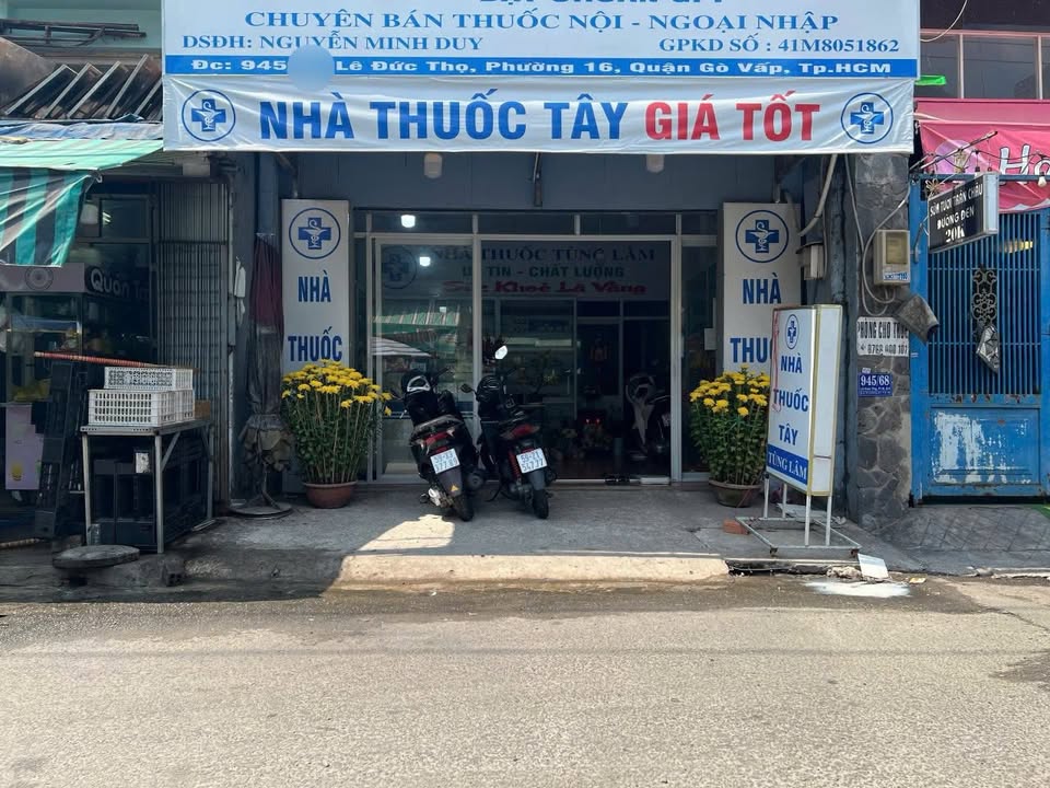 Cho thuê Mặt tiền nguyên căn 945 Lê Đức Thọ, Gò Vấp 100m² - Giá chỉ 13 triệu/tháng, hợp đồng không tăng giá!