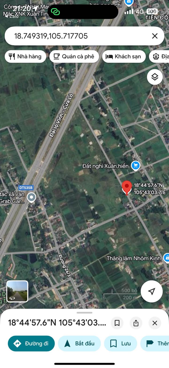 Đất Nghi Xuân, Hà Tĩnh 98.5m² giá 1.6 tỷ - Cơ hội đầu tư tuyệt vời!