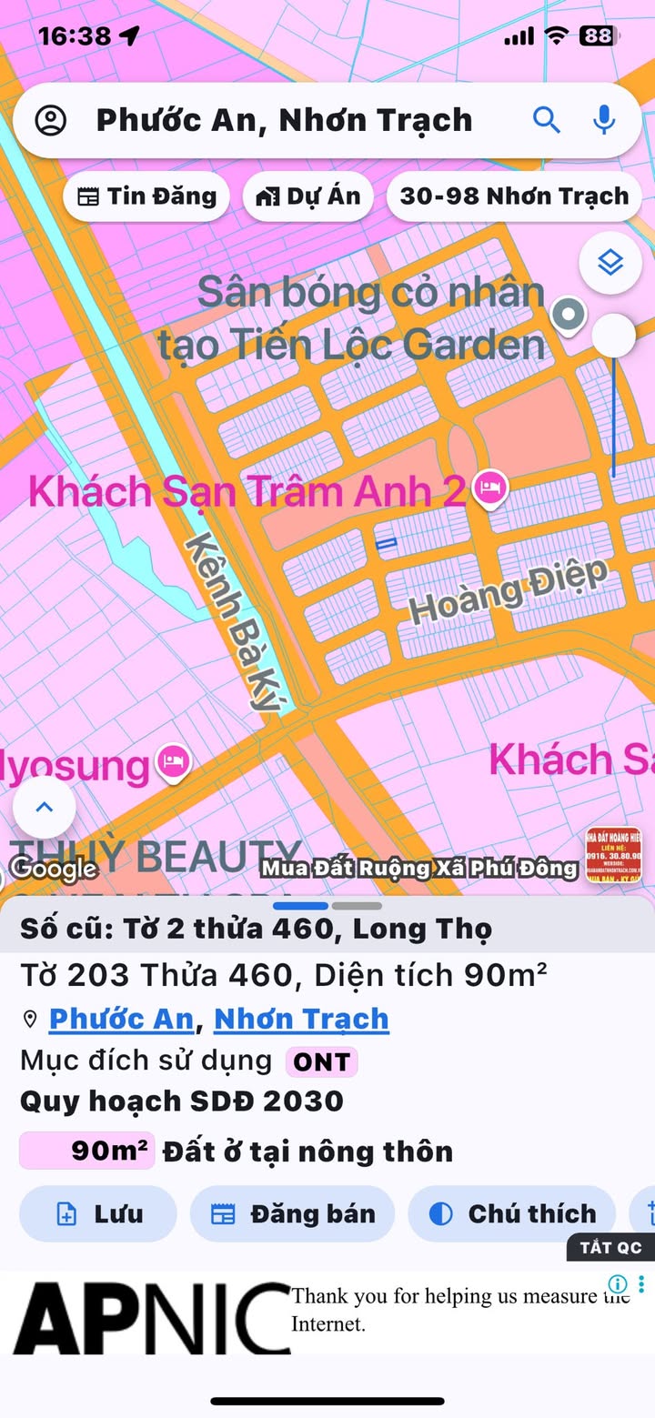 Đất nền Nhơn Trạch 90m² giá 7 tỷ - Bán gấp, vị trí đẹp