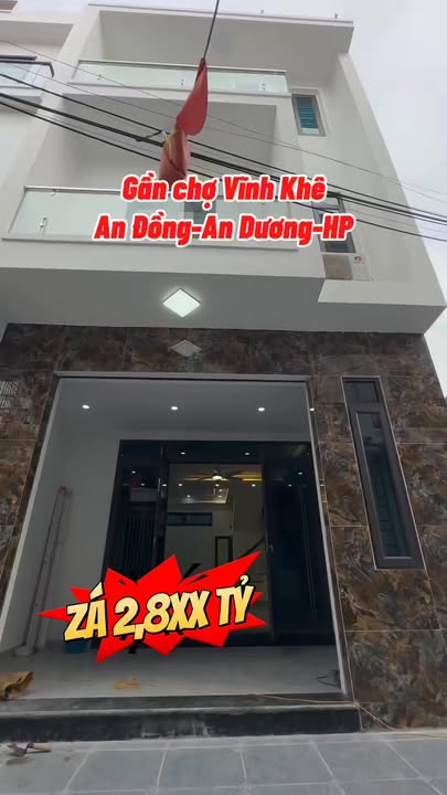 Nhà 3 tầng tại Văn Cú, An Đồng, An Dương 54m² giá 2.95 tỷ - Thiết kế hiện đại, đầy đủ nội thất!